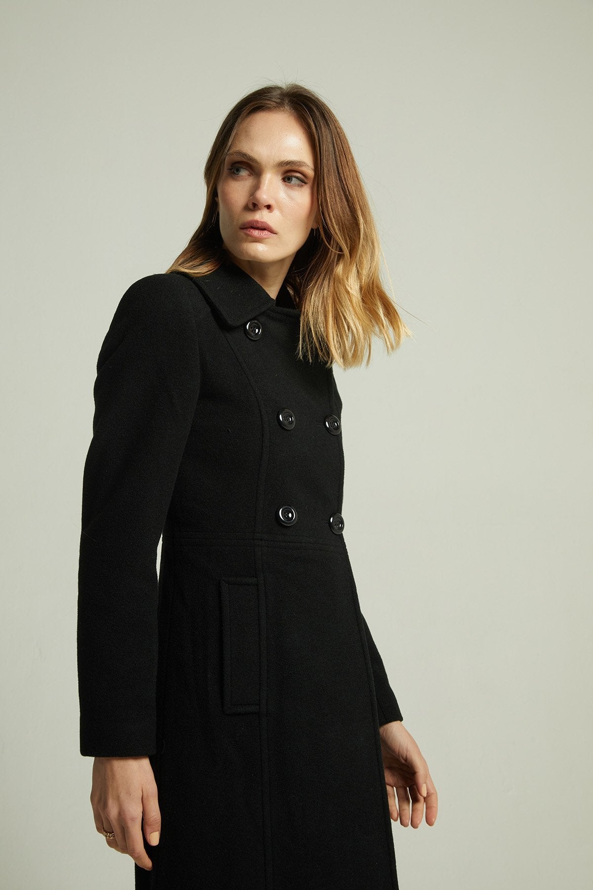 Casaco Minimal Feminino Preto