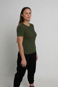 Camiseta Slim Everyday Algodão Egípcio Verde escuro