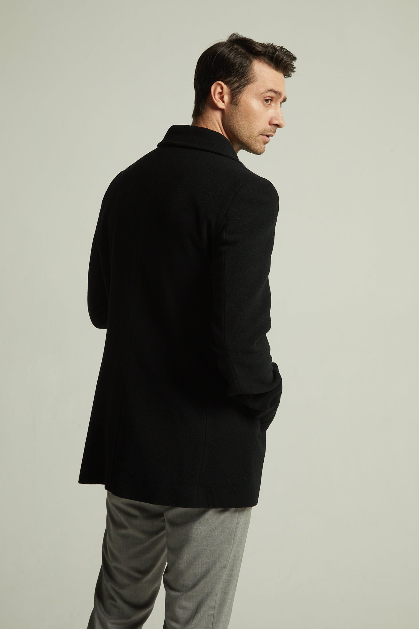 Casaco Minimal Masculino Preto