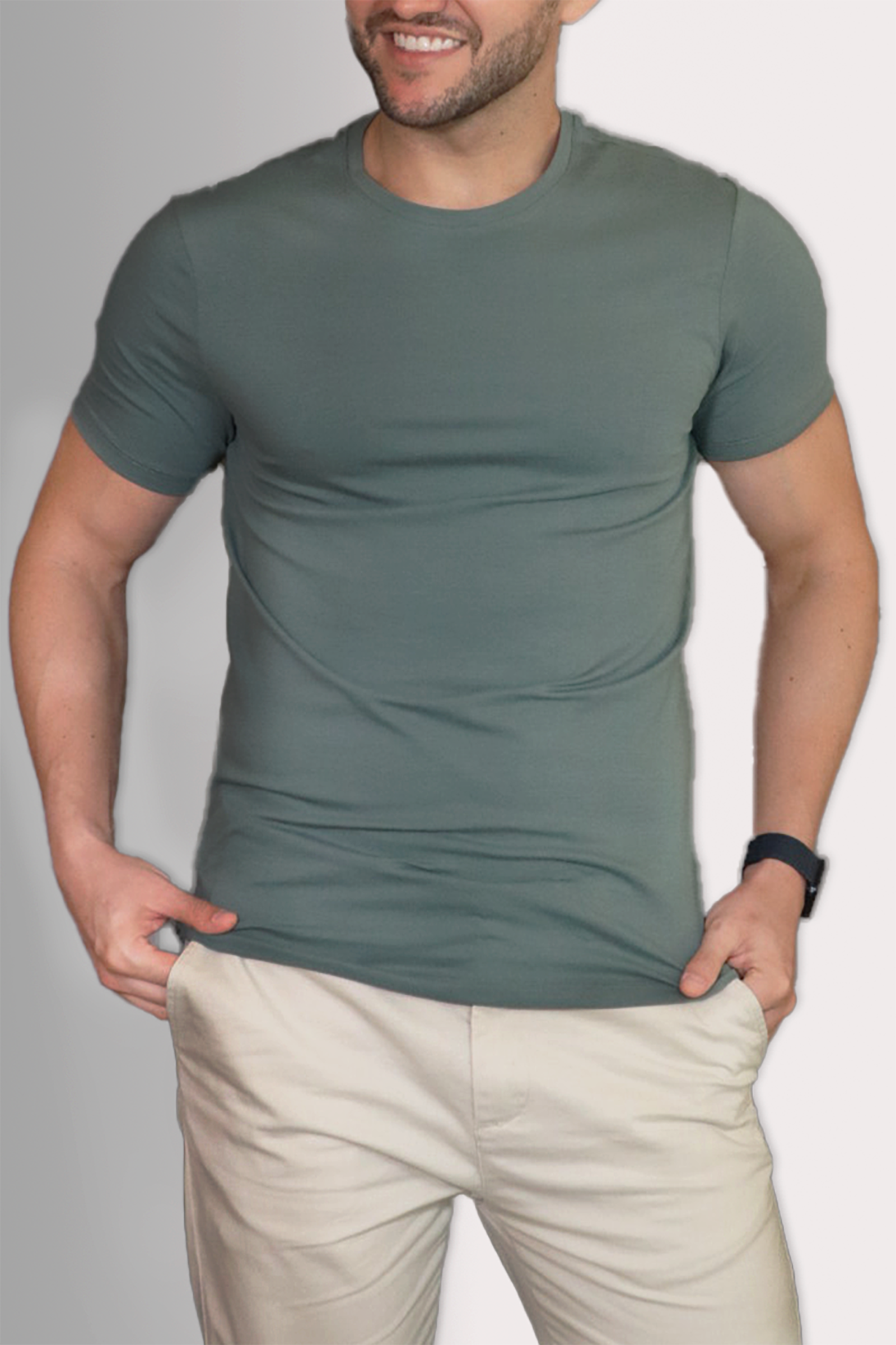 Camiseta Slim Fit Algodão Egípcio