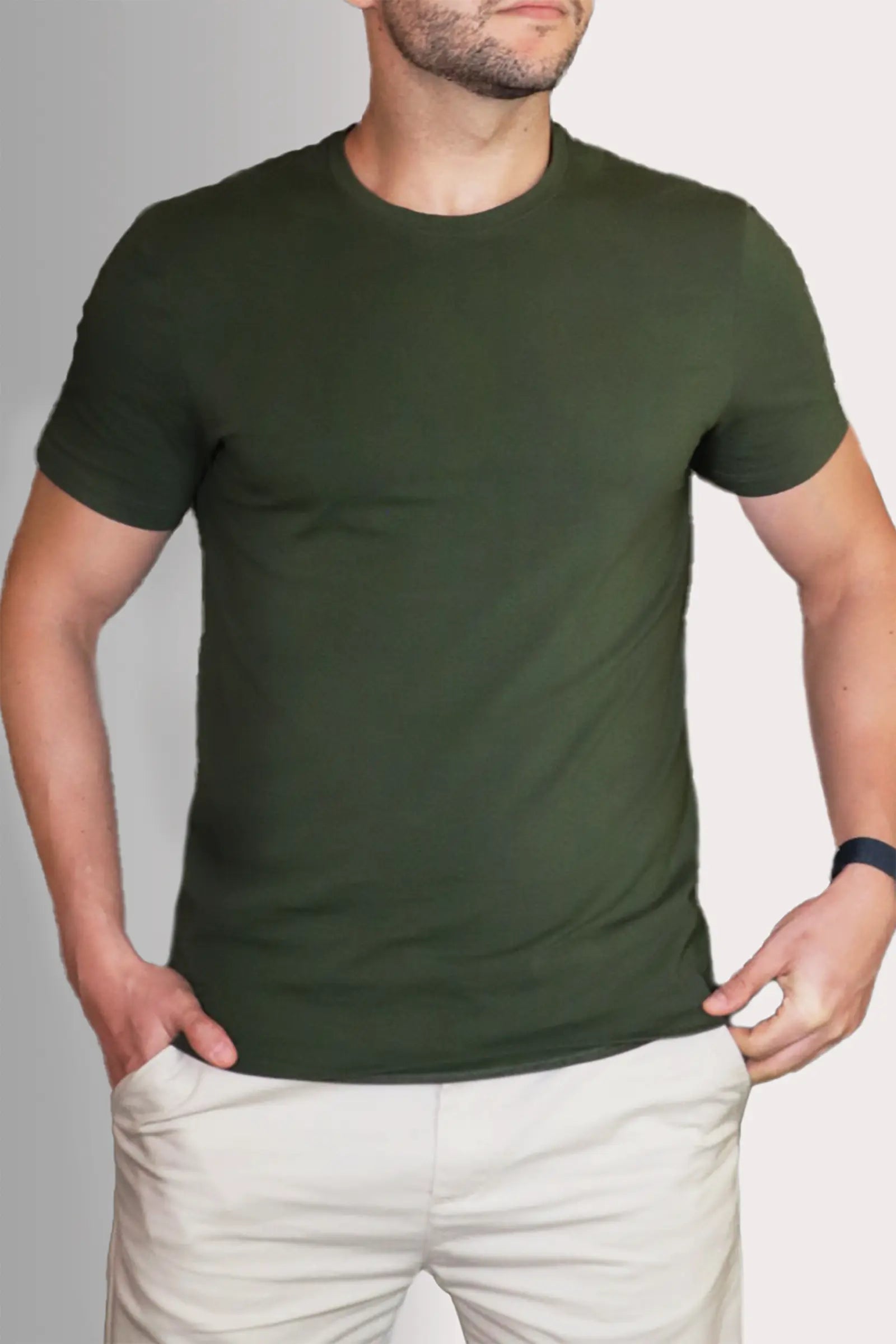 Camiseta Slim Fit Algodão Egípcio