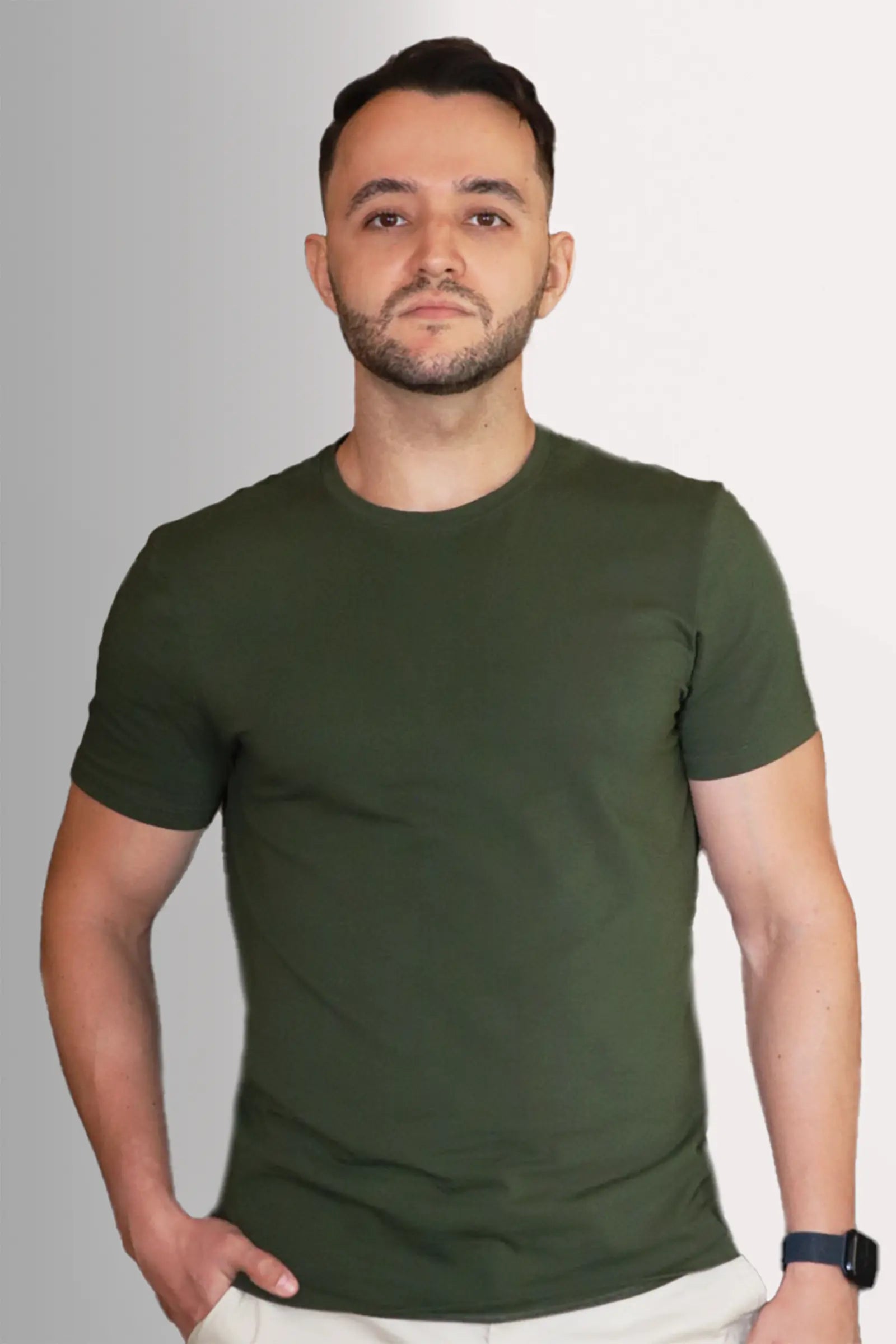 Camiseta Slim Fit Algodão Egípcio