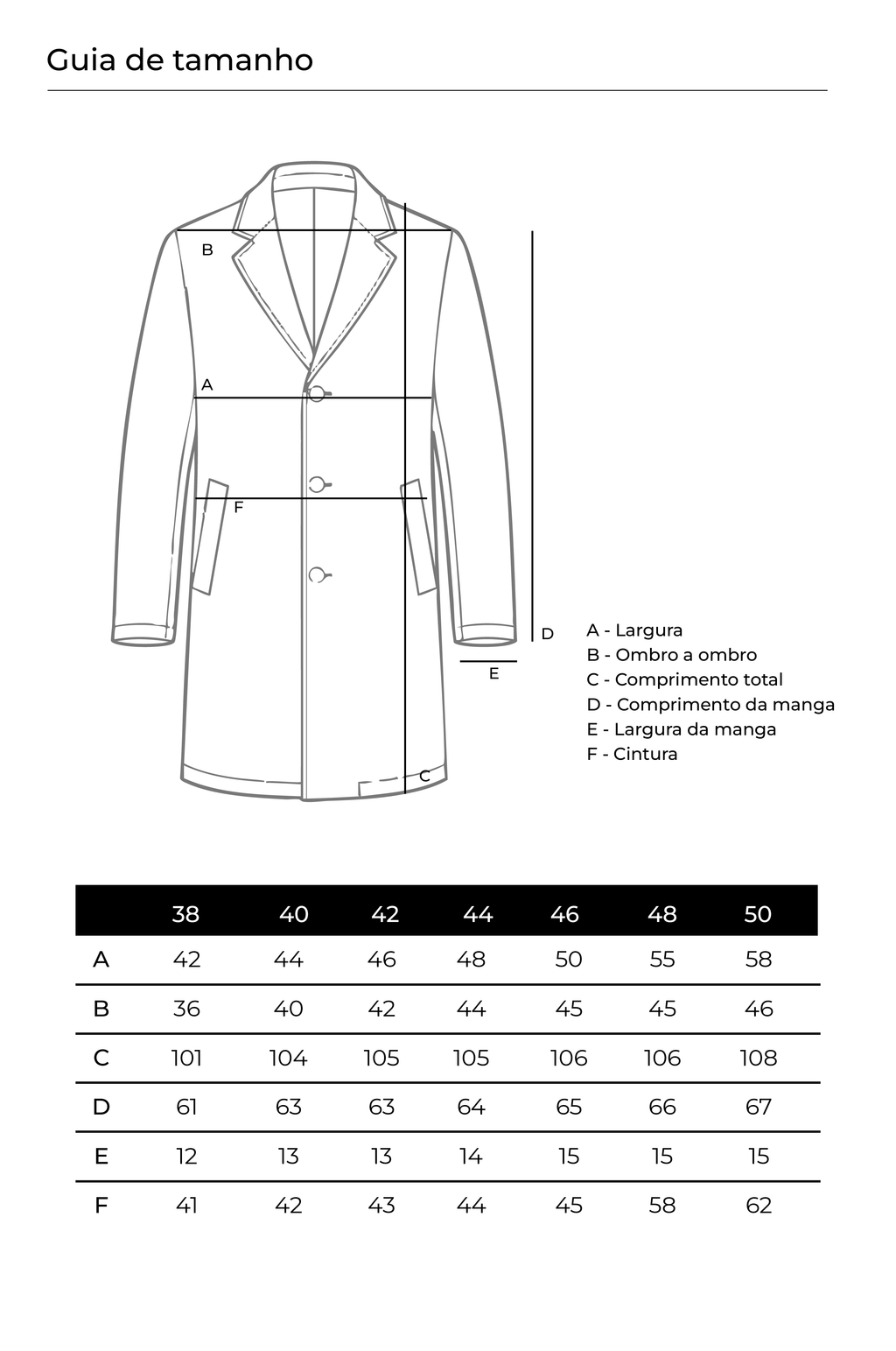Casaco Minimal com Lã Golden Camel