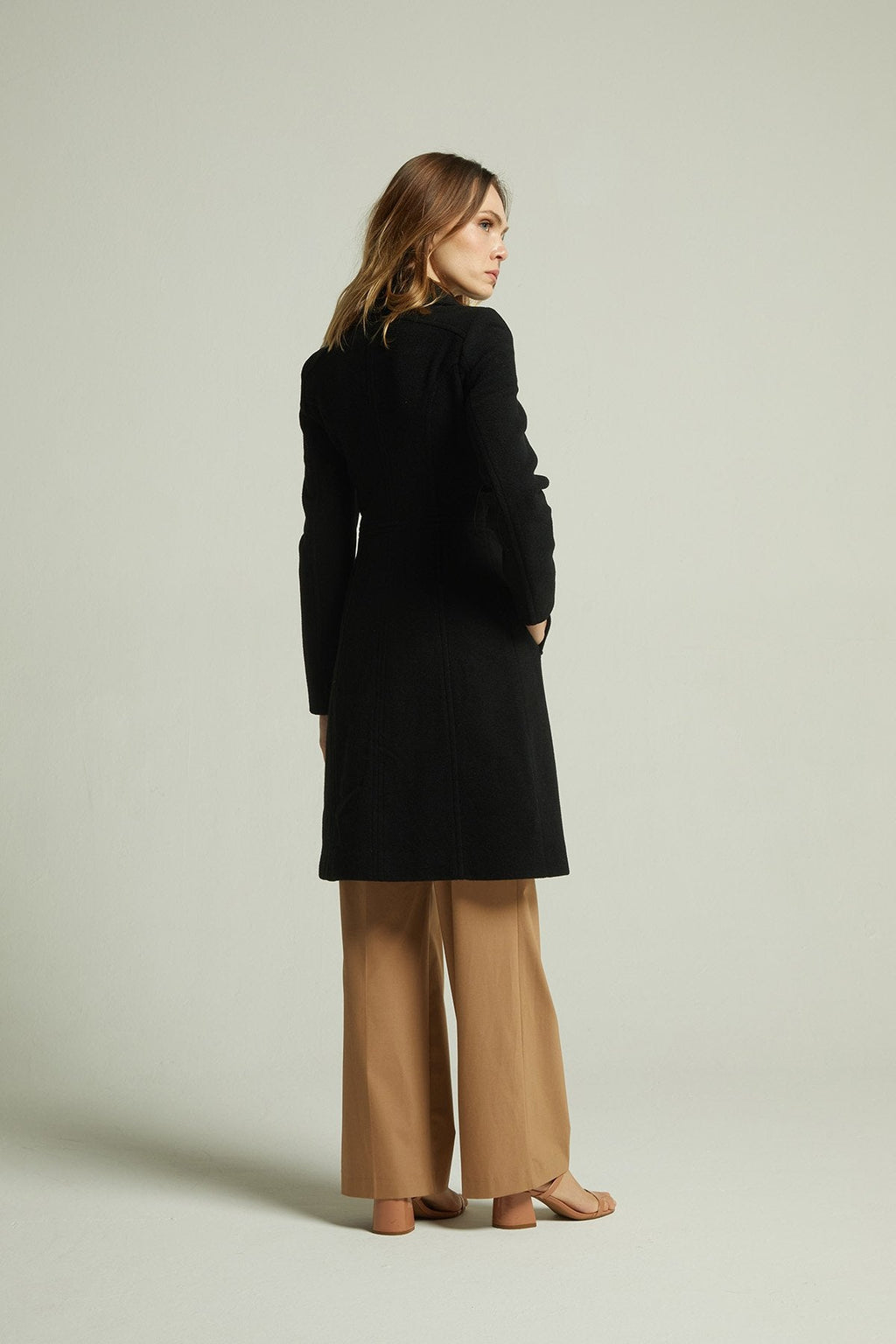Casaco Minimal Feminino Preto
