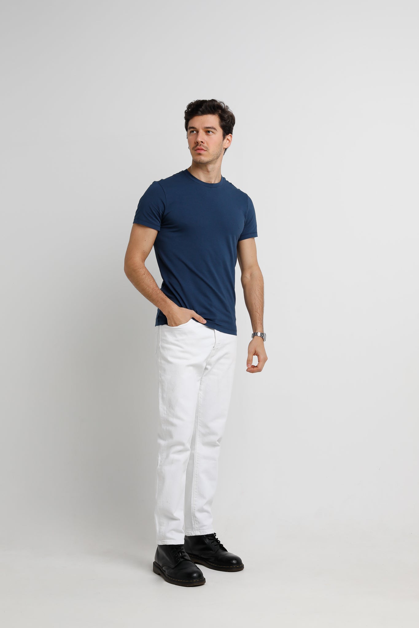 Camiseta Slim Fit Algodão Egípcio