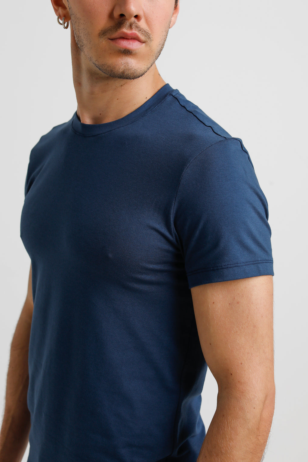 Camiseta Slim Fit Algodão Egípcio