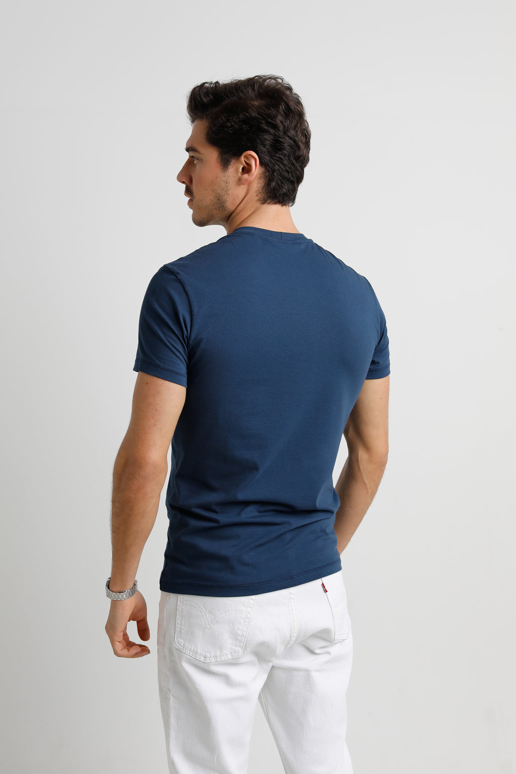 Camiseta Slim Fit Algodão Egípcio