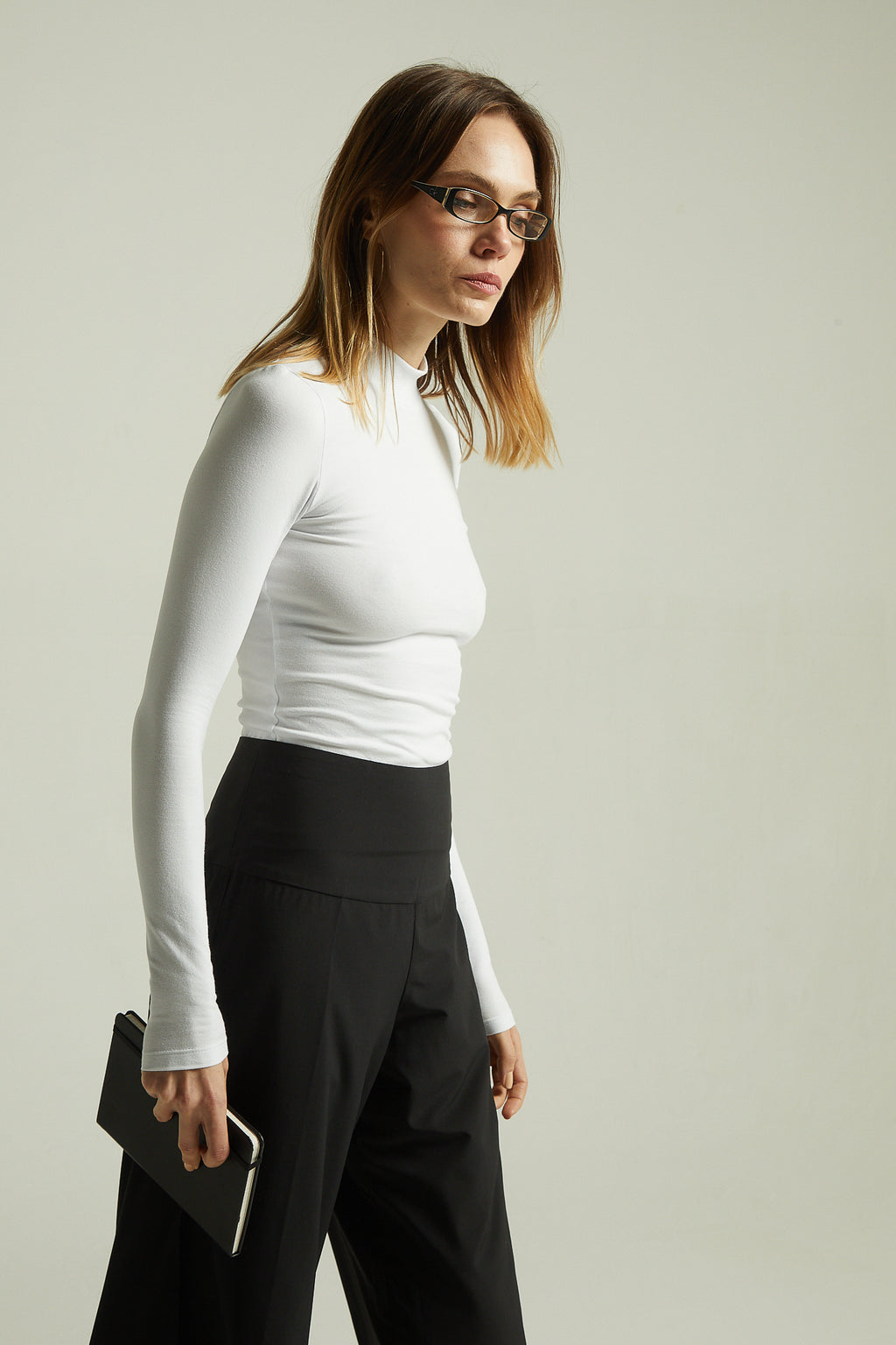 Blusa Manga Longa Algodão Egípcio