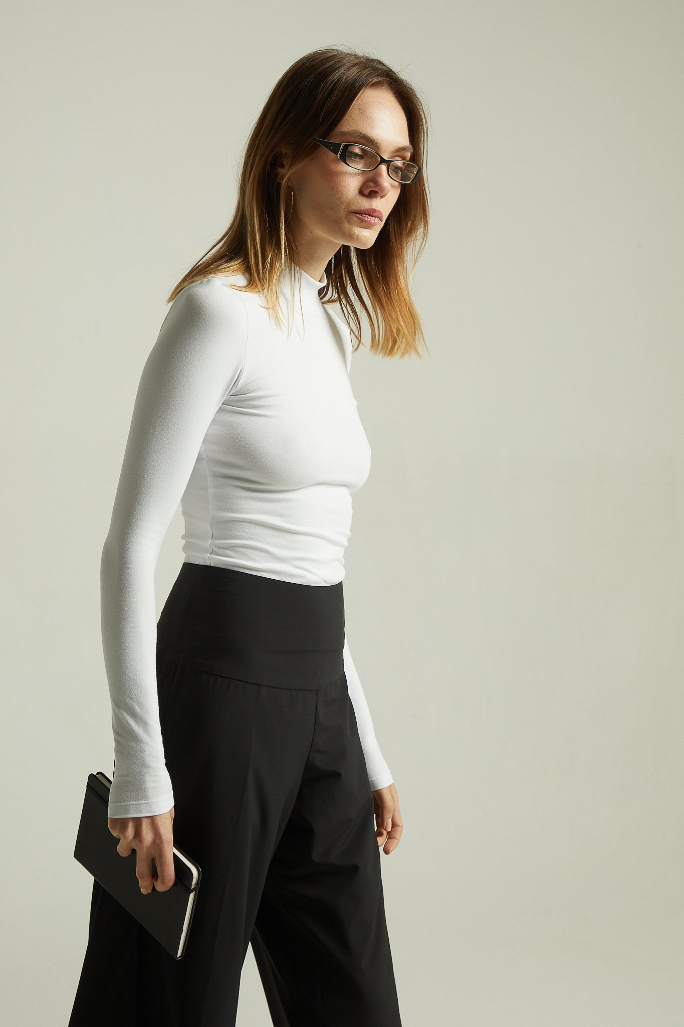 Blusa Manga Longa Algodão Egípcio