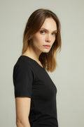 Camiseta Slim Everyday Decote V Algodão Egípcio