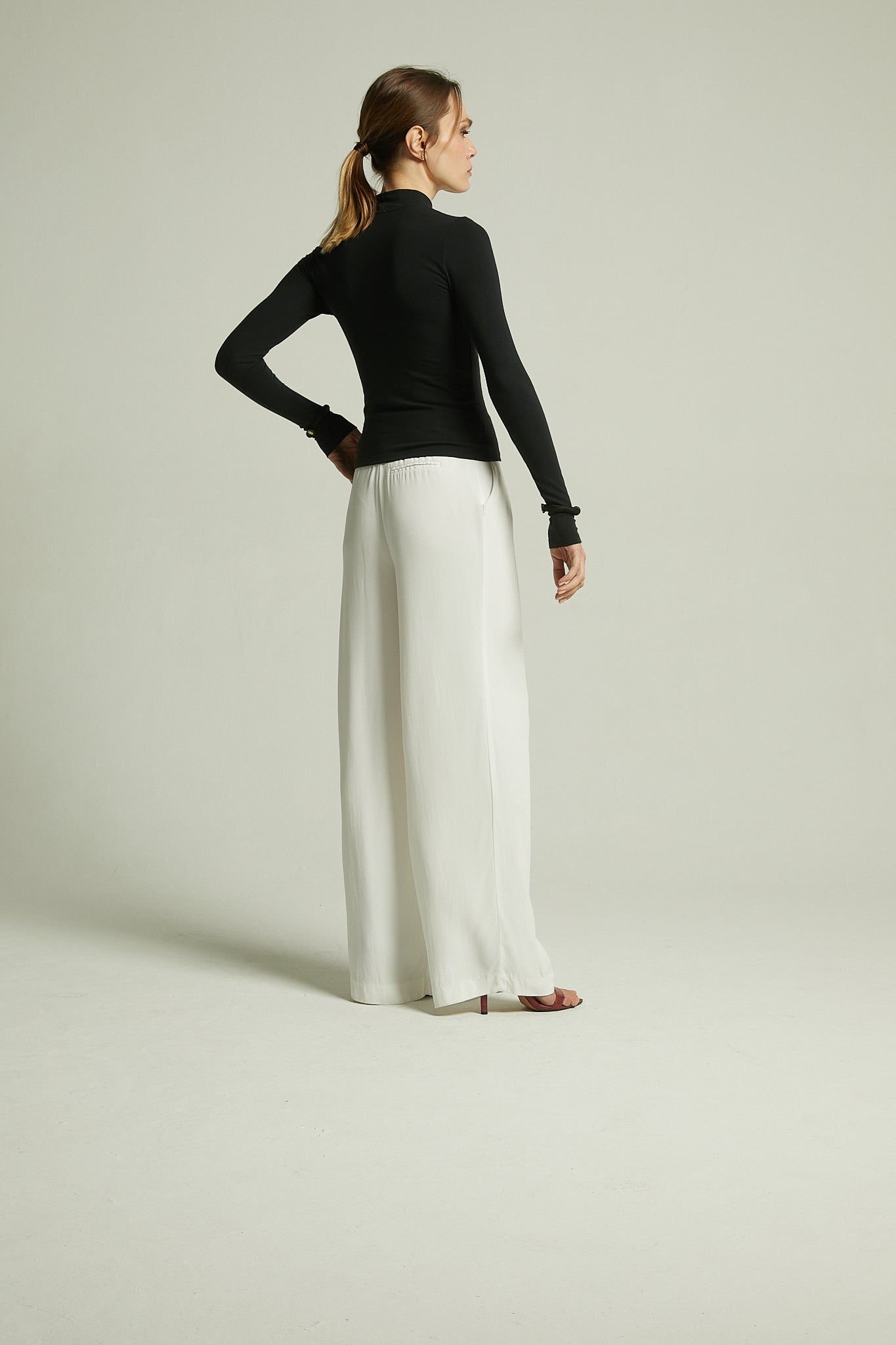 Blusa Manga Longa Algodão Egípcio