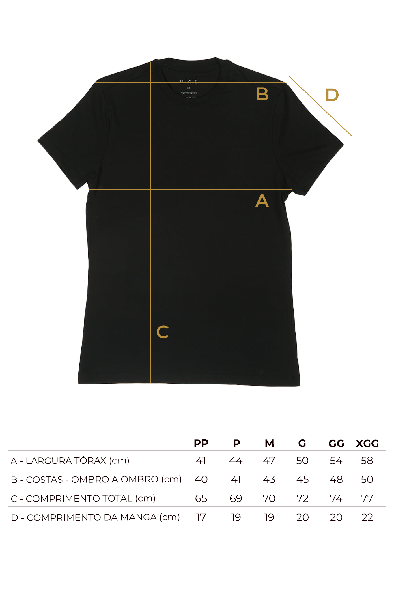 Camiseta Slim Fit Algodão Egípcio